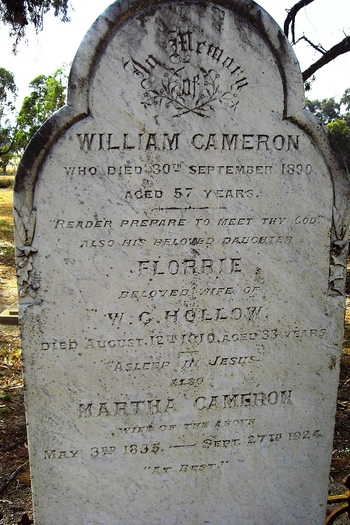 Florrie HOLLOW - Winton Cemetery