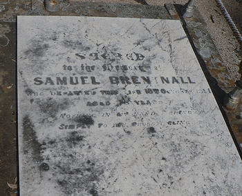 Samuel BRENTNALL - Winton Cemetery