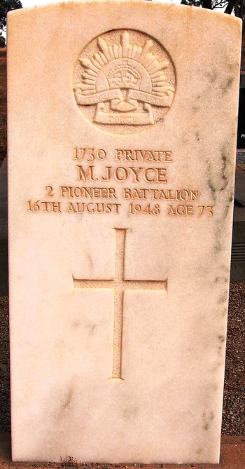 Michael JOYCE - Winton Cemetery