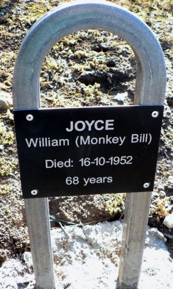 William (Monkey Bill) JOYCE - Winton Cemetery