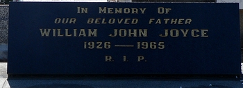 William John (Bill) JOYCE - Winton Cemetery