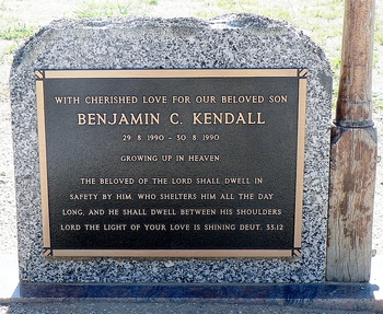 Benjamin KENDALL - Winton Cemetery