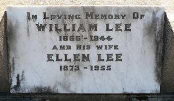 Ellen LEE - Winton Cemetery