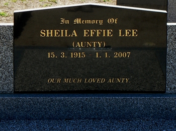 Sheila Effie LEE - Winton Cemetery