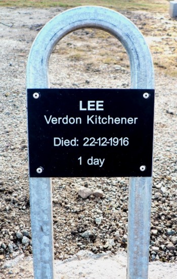 Verdon Kitchener LEE - Winton Cemetery