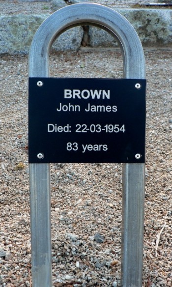 John James BROWN - Winton Cemetery