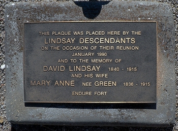 Mary Anne LINDSAY - Winton Cemetery