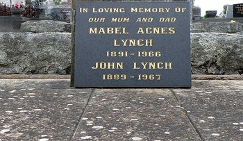Mabel Agnes LYNCH - Winton Cemetery