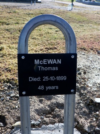 Thomas Erwin MCEWAN - Winton Cemetery