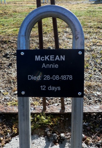 Annie MCKEAN - Winton Cemetery