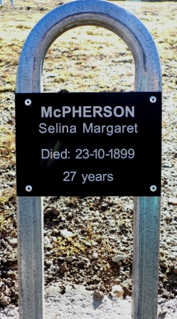 Selina Margaret MCPHERSON - Winton Cemetery