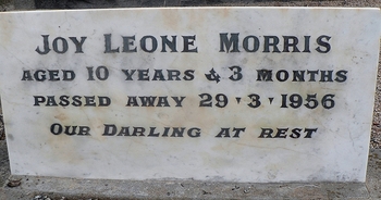 Joy Leone MORRIS - Winton Cemetery
