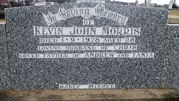 Kevin John MORRIS - Winton Cemetery