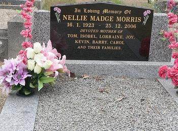 Nellie Madge MORRIS - Winton Cemetery
