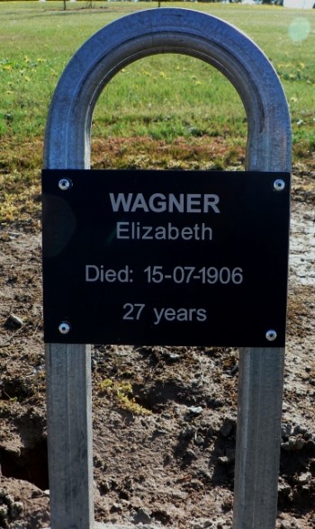 Elizabeth WAGNER - Winton Cemetery