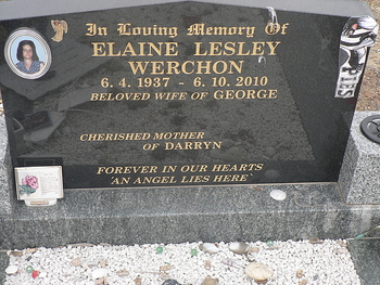 Elaine Lesley WERCHON - Winton Cemetery