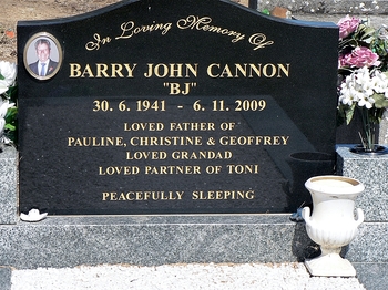 Barry John CANNON - Winton Cemetery