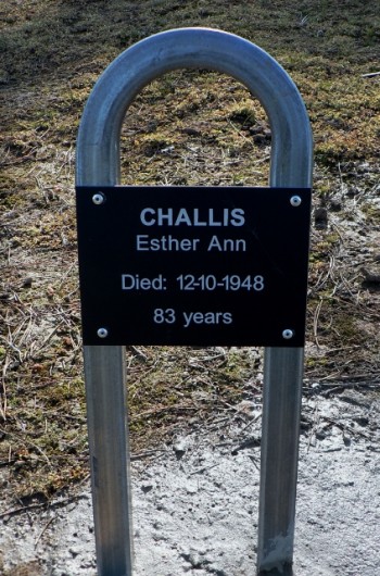 Esther Ann CHALLIS - Winton Cemetery