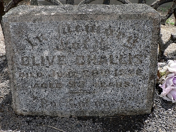 Olive CHALLIS - Winton Cemetery