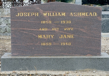 Joseph William ASHMEAD - Winton Cemetery