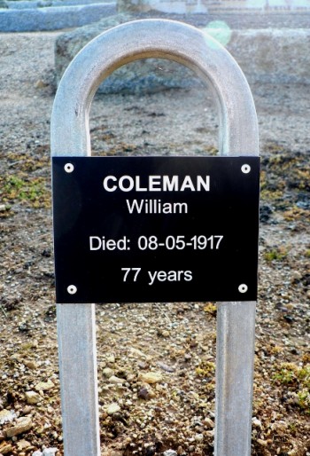 William COLEMAN - Winton Cemetery