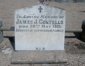 James Joseph COSTELLO - Winton Cemetery