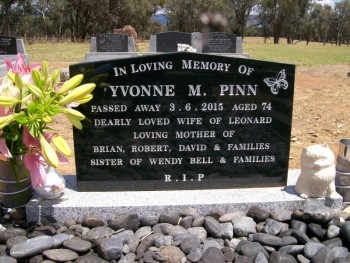 Yvonne Mary PINN - Moorngag Cemetery