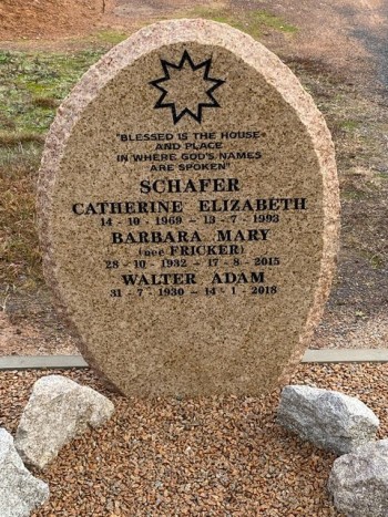 Walter Adam SCHAFER - Moorngag Cemetery