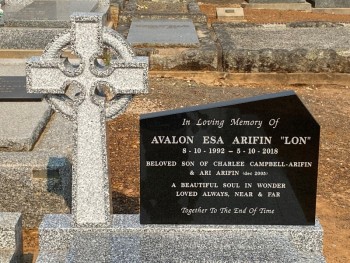 Avalon Esa 'Lon' ARIFIN - Moorngag Cemetery