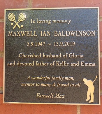 Maxwell Ian BALDWINSON - Moorngag Cemetery