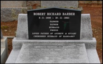Robert Richard BARBER - Moorngag Cemetery