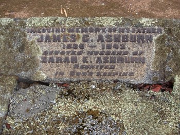 James Charles ASHBURN - Moorngag Cemetery