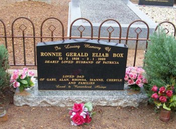 Ronald Gerald Eliab BOX - Moorngag Cemetery