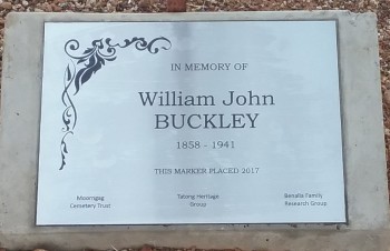 William John BUCKLEY - Moorngag Cemetery