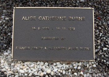 Alice Catherine BURNS - Moorngag Cemetery