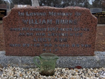 William Riddell BURNS - Moorngag Cemetery