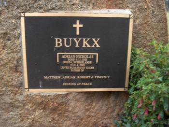 Adrian Nicholas BUYKX - Moorngag Cemetery