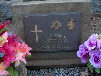 Robert CAMPBELL - Moorngag Cemetery