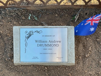 William Andrew DRUMMOND - Moorngag Cemetery