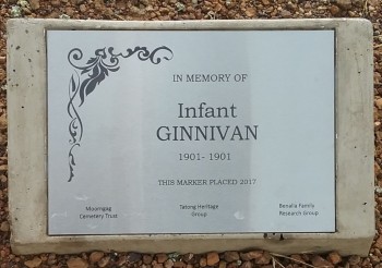 Unamed GINNIVAN - Moorngag Cemetery