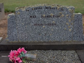 May HAMILTON - Moorngag Cemetery