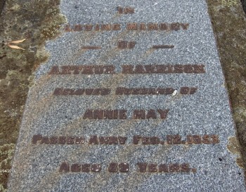 Arthur HARRISON - Moorngag Cemetery