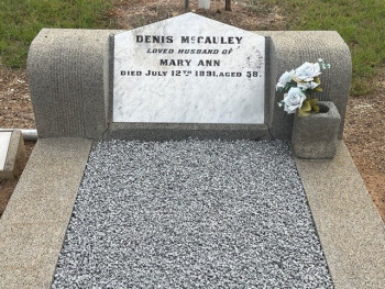 Denis MCCAULEY - Moorngag Cemetery