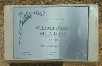 William James MCINTOSH - Moorngag Cemetery