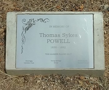 Thomas Sykes POWELL - Moorngag Cemetery