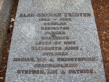 Alan Norman TRANTER - Moorngag Cemetery