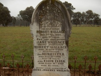 Ellen Eliza WALLACE - Moorngag Cemetery