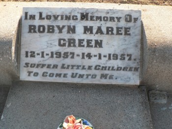 Robyn Maree GREEN - Winton Cemetery