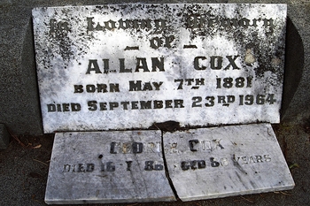 Allan COX - Winton Cemetery