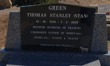 Thomas Stanley 'Stan' GREEN - Winton Cemetery